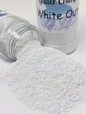 White Out - Coarse Matte Glitter