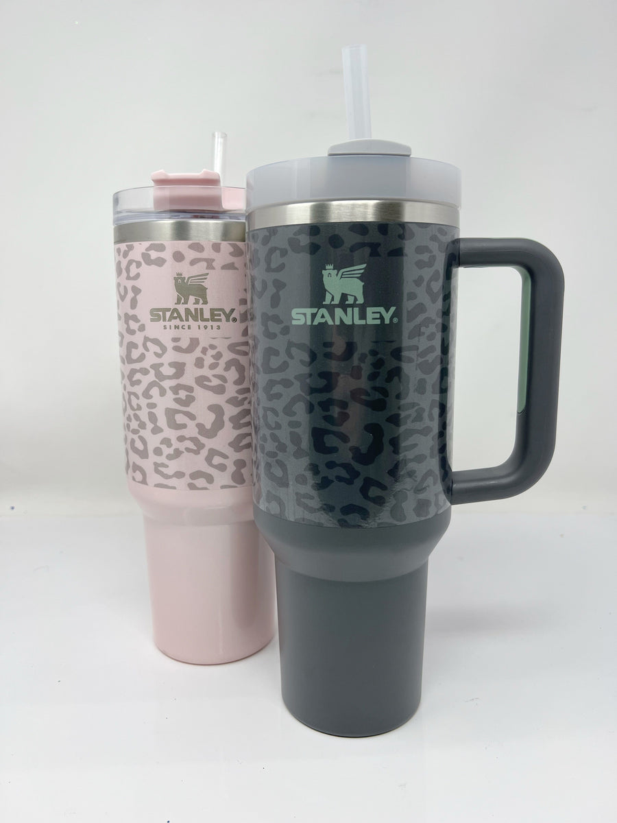 Stanley Vinyl Wrap - Rainbow Leopard – Glitter Chimp