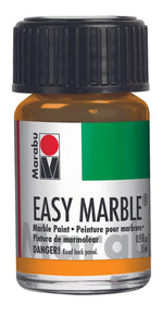 Metallic Orange 713 - Marabu Easy Marble Paint - Glitter Chimp