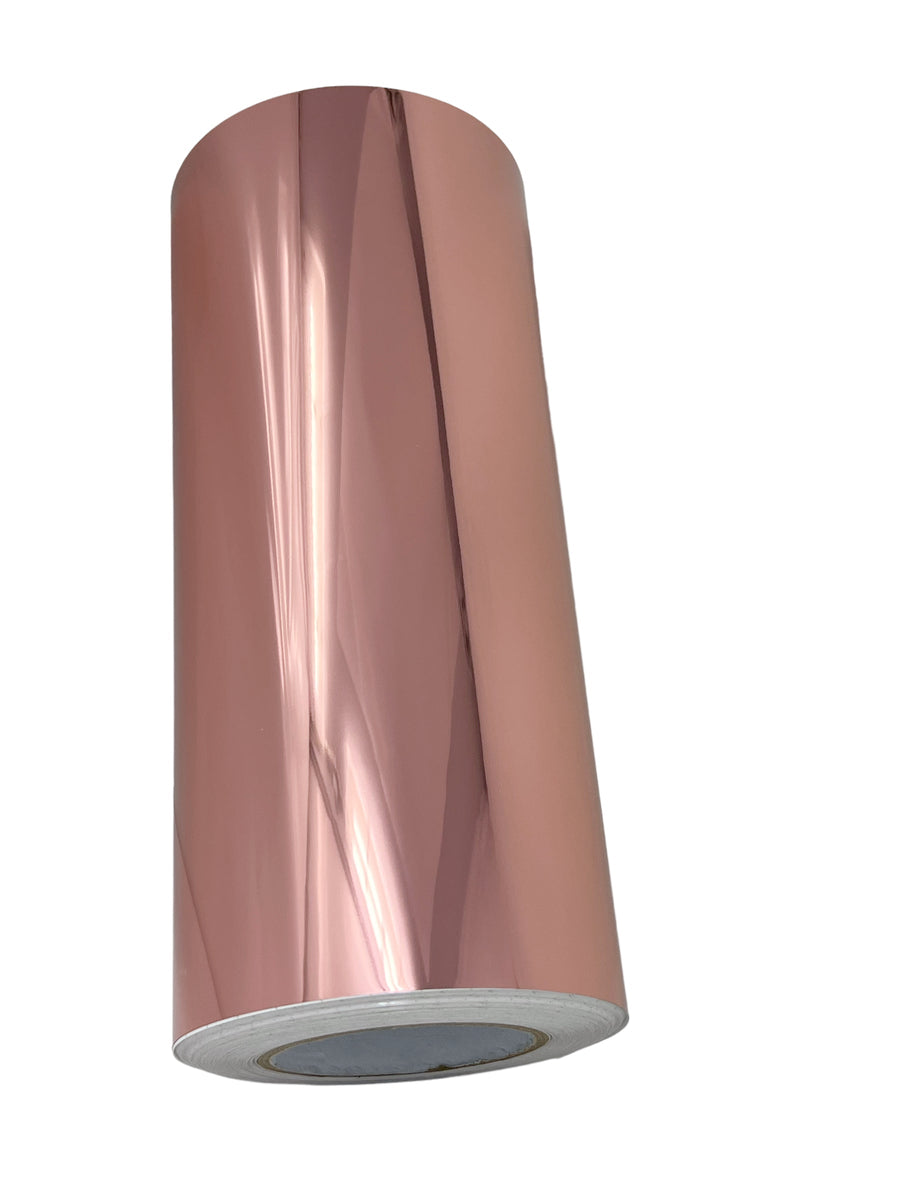 Glitter Chimp Mirror Chrome Vinyl Rose Gold