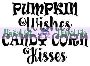 Pumpkin Wishes - Digital File