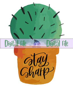 Stay Sharp - Digital File