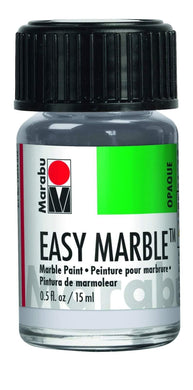 Pearl White 771 - Marabu Easy Marble Paint