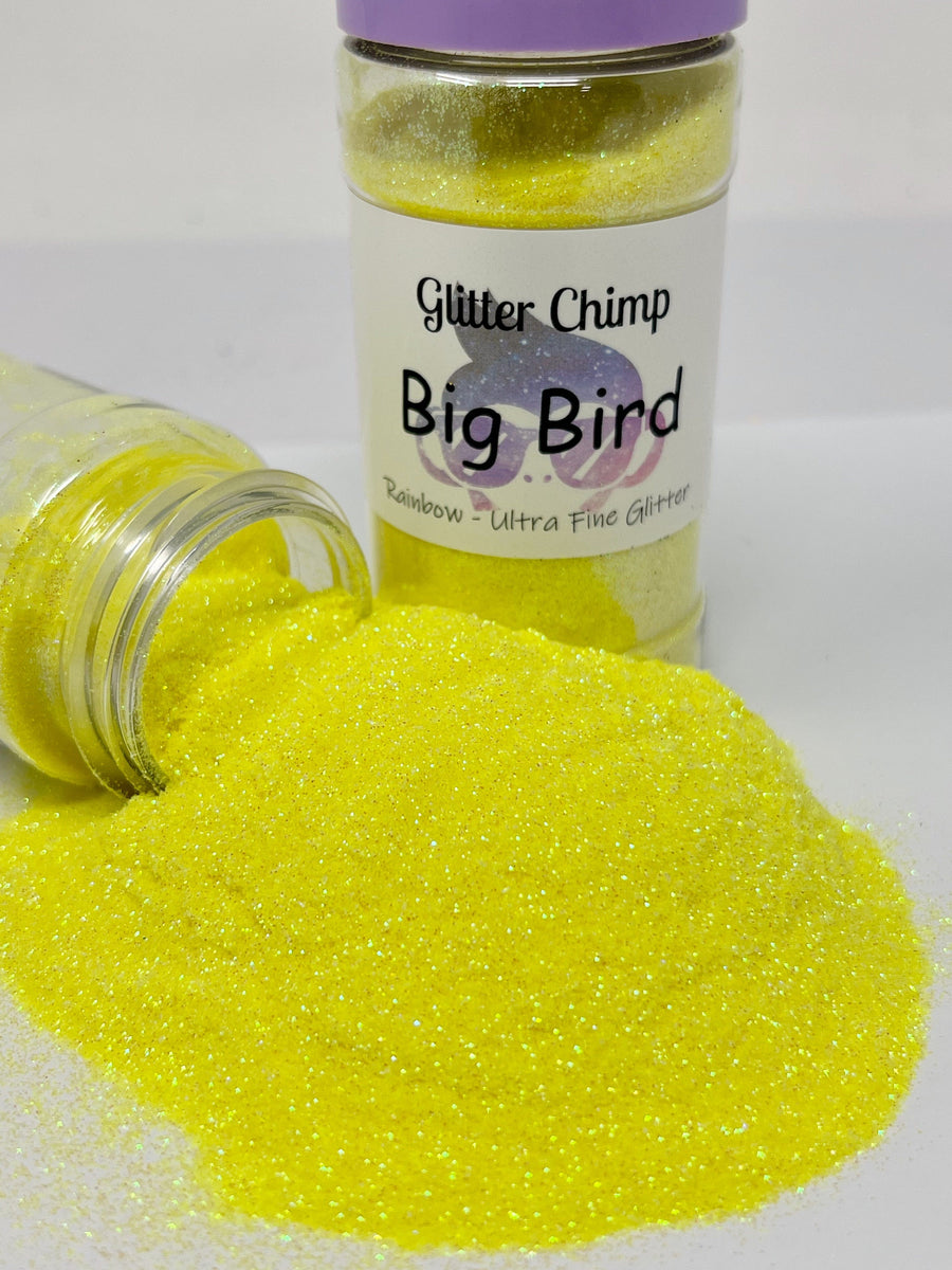 Big Bird Ultra Fine Rainbow Glitter Glitter Chimp
