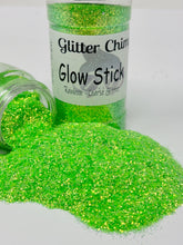 Load image into Gallery viewer, Glow Stick - Coarse Rainbow Glitter