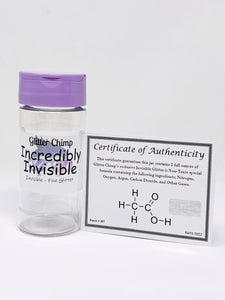 Incredibly Invisible - Invisible Fine Glitter- Limited Edition