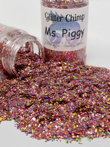 Ms. Piggy - Chunky Holographic Glitter