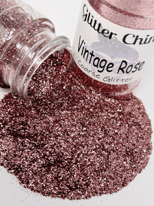 Vintage Rose - Coarse Glitter
