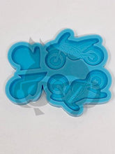 Load image into Gallery viewer, Motorcycle Silicone Mold - Straw Topper