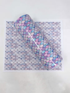 Sublimation Prints for Skinny Tumblers - Mermaid Scales