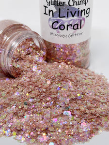 In Living Coral - Mixology Glitter