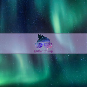 Glitter Chimp Adhesive Vinyl - Alaskan Northern Lights