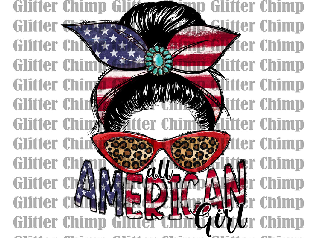 UVDTF - All American Girl Bun