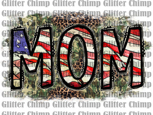 UVDTF - American Mom - American Flag