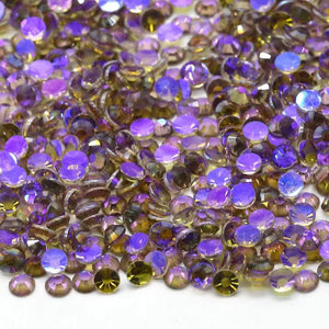 *Glass Rhinestones* - Purple Aurora AB