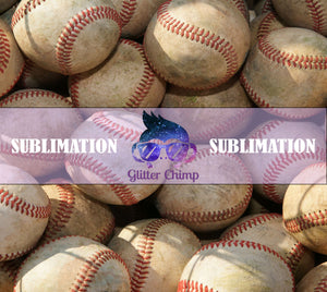 Sublimation Prints Skinny Tumbler - Take Me Out To The Ballgame