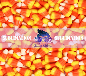 Sublimation Prints Skinny's - Candy Corn