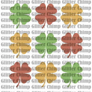 UVDTF - Clover Pattern