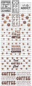 UVDTF Special Run - Coffee 2 Gang Sheet - 10