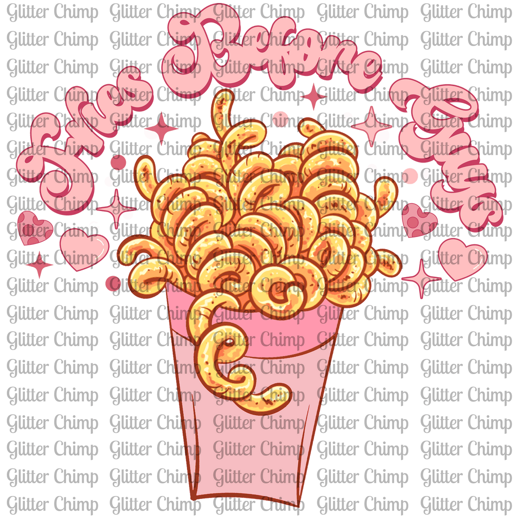 UVDTF - Curly Fries Before Guys