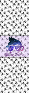 Glitter Chimp Vinyl Pen Wrap - Cute Spiders - 4.75