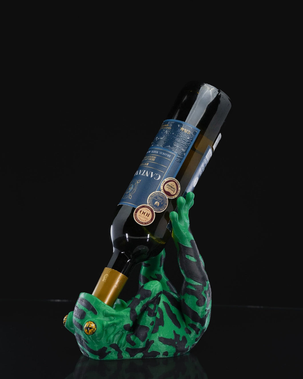 Tree Frog Wine Bottle Holder V2- Solid Color Only