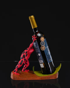 Tree Frog Wine Bottle Holder - Solid Color Only