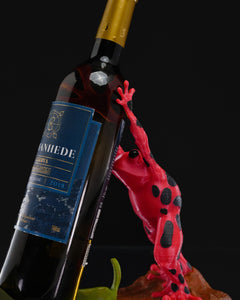 Tree Frog Wine Bottle Holder - Solid Color Only