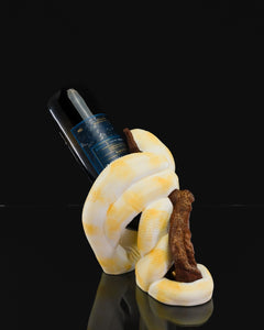 Ball Python Wine Bottle Holder - Solid Color Only