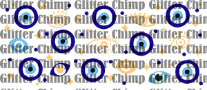 UVDTF - Evil Eye - 16 Ounce Wrap