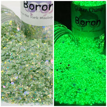 Load image into Gallery viewer, Boron - Mixology Glow in the Dark Glitter