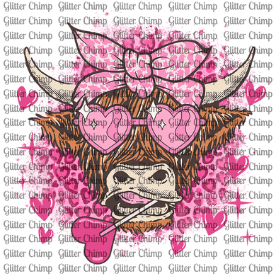 UVDTF - Highland Cow Love