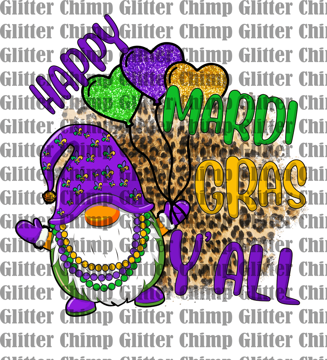 DTF - Happy Mardi Gras Y'all