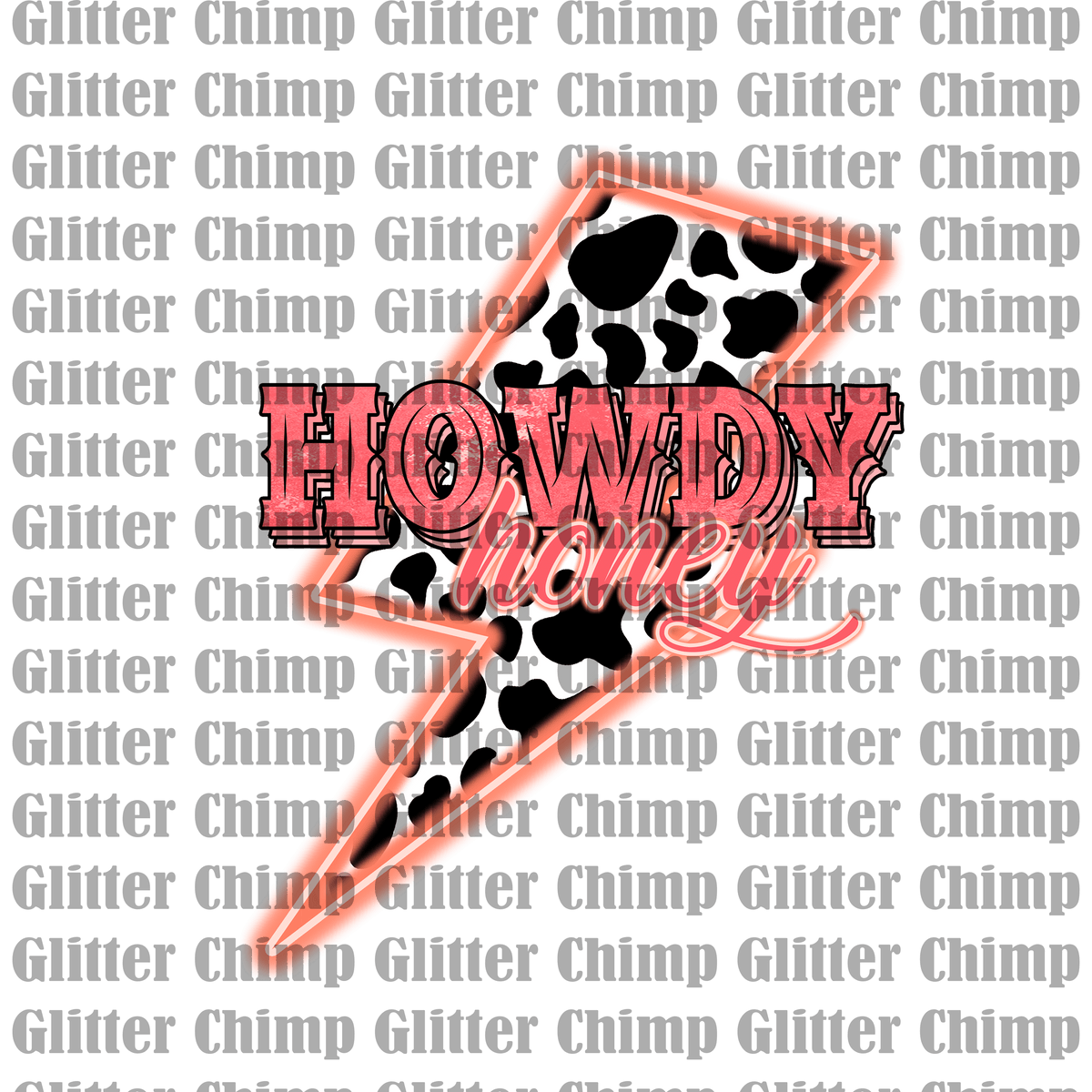 UVDTF Howdy Honey Glitter Chimp