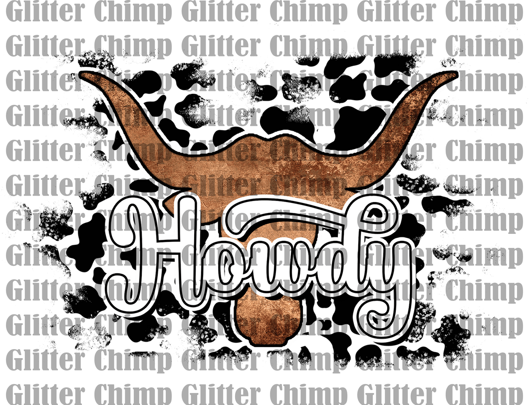 DTF - Howdy Longhorn