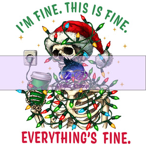 DTF - It's Fine Skeleton