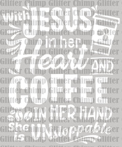 UVDTF - Jesus & Coffee