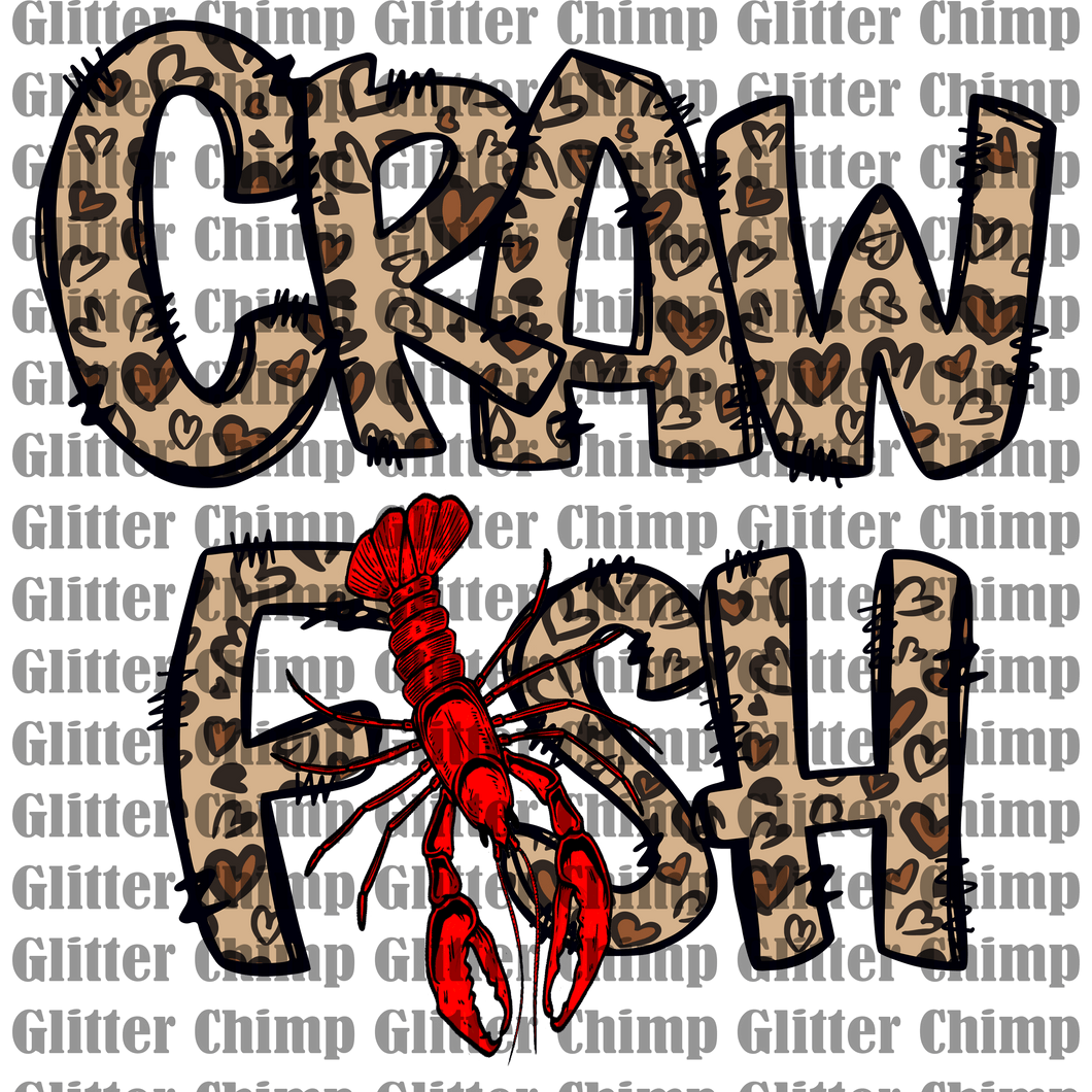 DTF - Leopard Crawfish