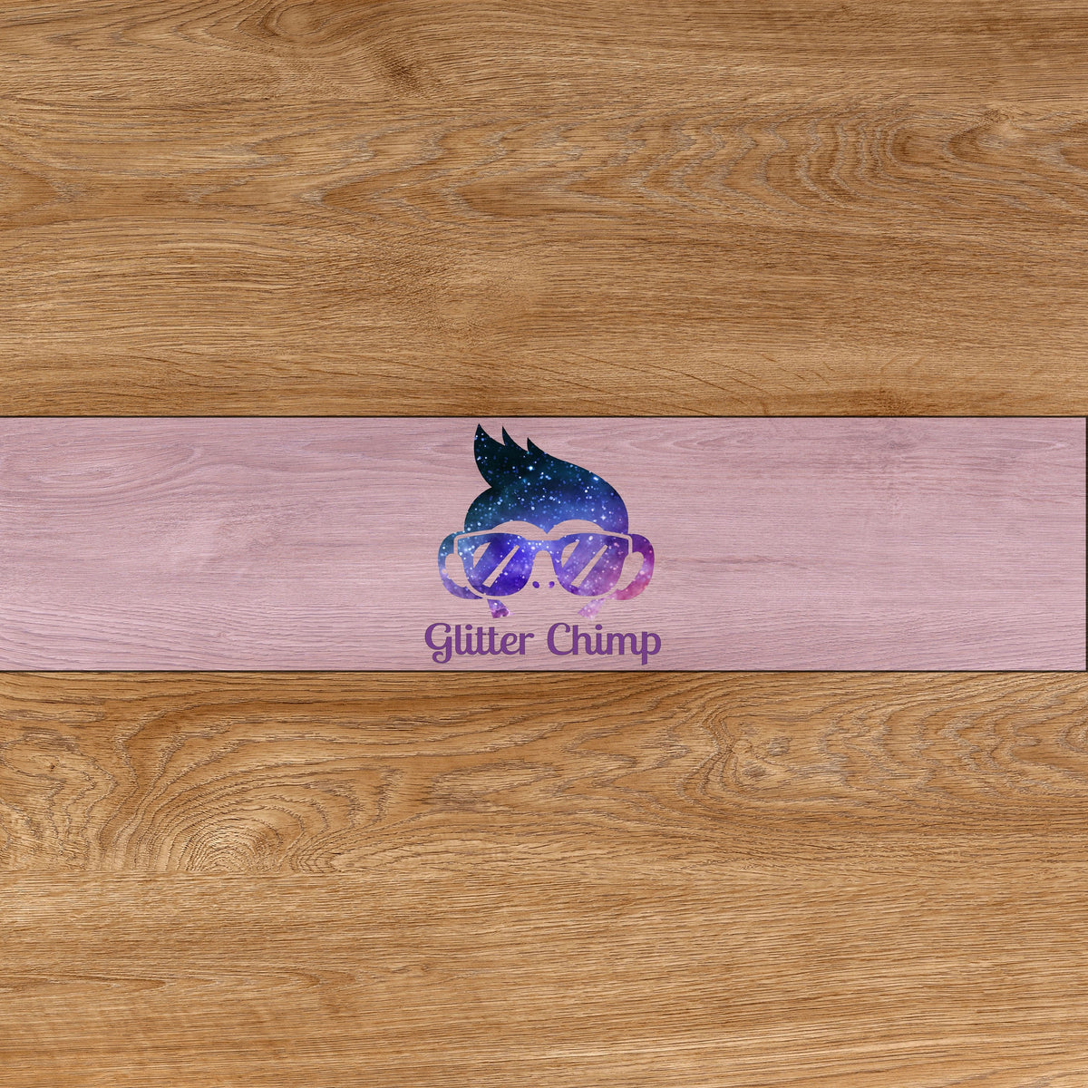 Glitter Chimp Adhesive Vinyl Light Woodgrain