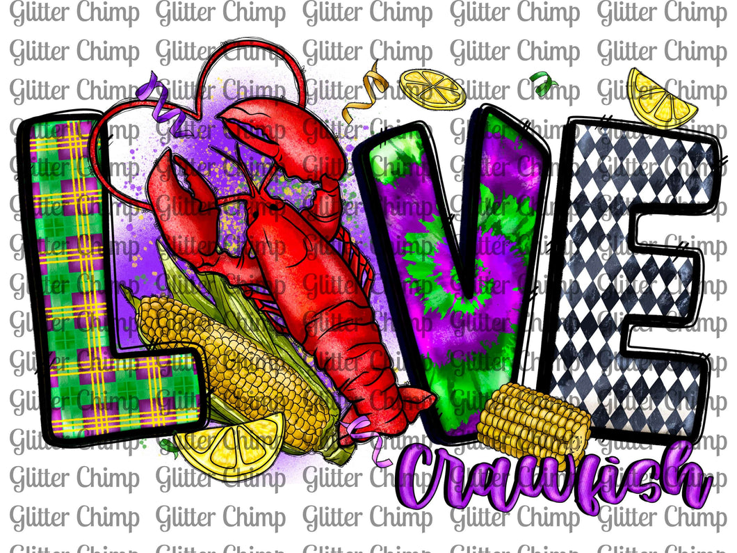 DTF - Love Crawfish