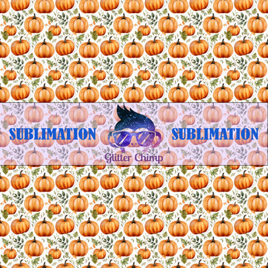 Sublimation Prints For Skinny Tumblers - Perfect Pumpkins