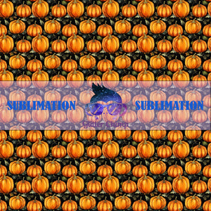 Sublimation Prints For Skinny Tumblers - Pumpkin Patch