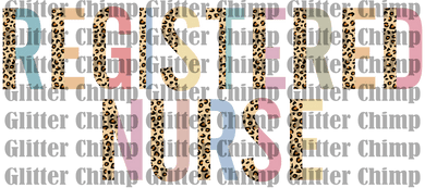 DTF - Registered Nurse Leopard