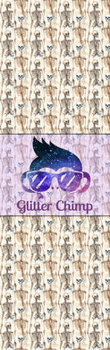 Glitter Chimp Vinyl Pen Wrap - Skelly Skellyton- 4.75