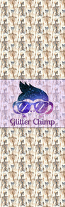 Glitter Chimp Vinyl Pen Wrap - Skelly Skellyton- 4.75