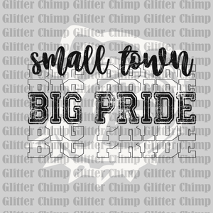 DTF - Small Town Big Pride - Bulldog