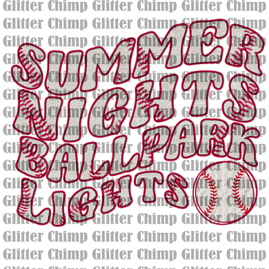 UVDTF - Summer Nights Ballpark Lights