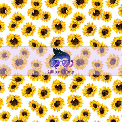 Glitter Chimp Adhesive Vinyl - Sunflower Power