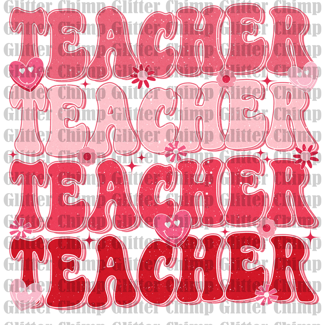 UVDTF - Teacher Repeat - Pinks