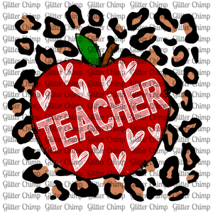 UVDTF - Teacher Apple